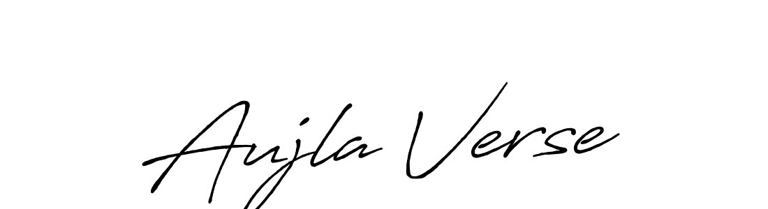 Once you've used our free online signature maker to create your best signature Antro_Vectra_Bolder style, it's time to enjoy all of the benefits that Aujla Verse name signing documents. Aujla Verse signature style 7 images and pictures png