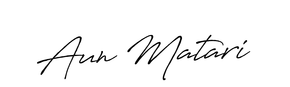 Here are the top 10 professional signature styles for the name Aun Matari. These are the best autograph styles you can use for your name. Aun Matari signature style 7 images and pictures png