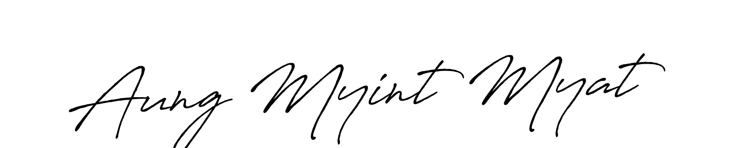 Make a short Aung Myint Myat signature style. Manage your documents anywhere anytime using Antro_Vectra_Bolder. Create and add eSignatures, submit forms, share and send files easily. Aung Myint Myat signature style 7 images and pictures png