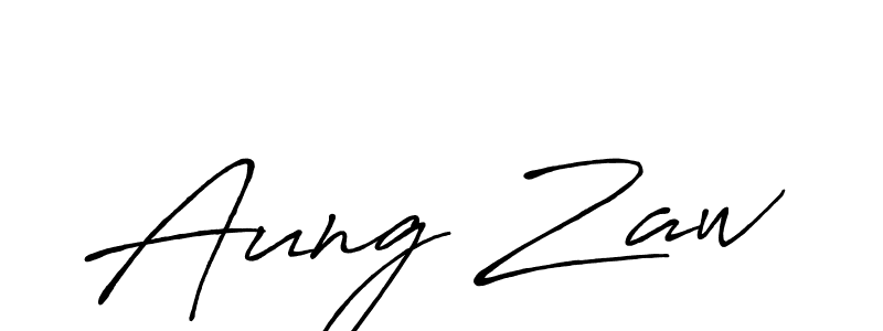 You can use this online signature creator to create a handwritten signature for the name Aung Zaw. This is the best online autograph maker. Aung Zaw signature style 7 images and pictures png