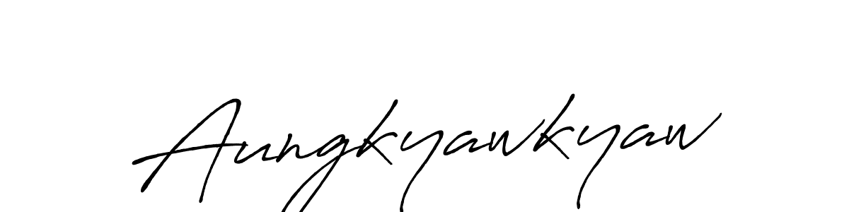 Make a short Aungkyawkyaw signature style. Manage your documents anywhere anytime using Antro_Vectra_Bolder. Create and add eSignatures, submit forms, share and send files easily. Aungkyawkyaw signature style 7 images and pictures png