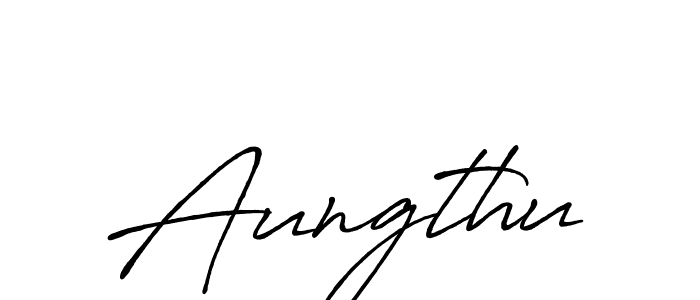 Here are the top 10 professional signature styles for the name Aungthu. These are the best autograph styles you can use for your name. Aungthu signature style 7 images and pictures png