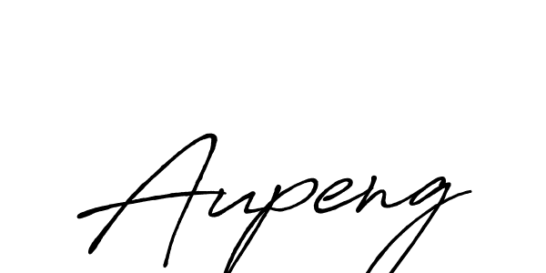 This is the best signature style for the Aupeng name. Also you like these signature font (Antro_Vectra_Bolder). Mix name signature. Aupeng signature style 7 images and pictures png