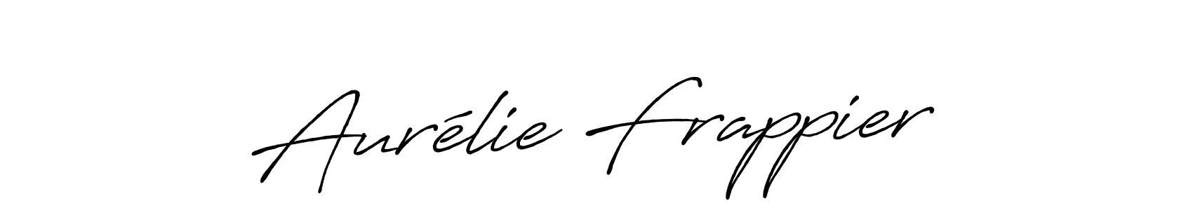 Use a signature maker to create a handwritten signature online. With this signature software, you can design (Antro_Vectra_Bolder) your own signature for name Aurélie Frappier. Aurélie Frappier signature style 7 images and pictures png