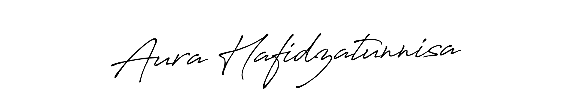 Make a short Aura Hafidzatunnisa signature style. Manage your documents anywhere anytime using Antro_Vectra_Bolder. Create and add eSignatures, submit forms, share and send files easily. Aura Hafidzatunnisa signature style 7 images and pictures png
