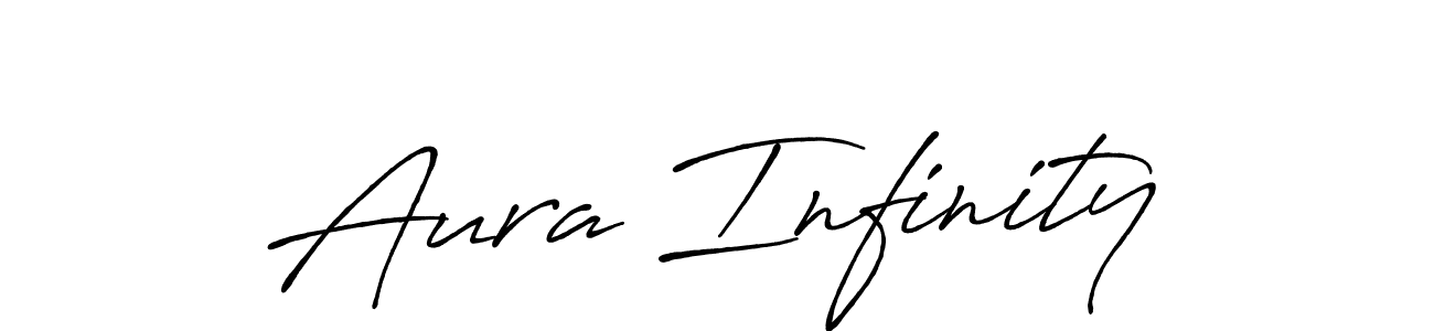 Also we have Aura Infinity name is the best signature style. Create professional handwritten signature collection using Antro_Vectra_Bolder autograph style. Aura Infinity signature style 7 images and pictures png