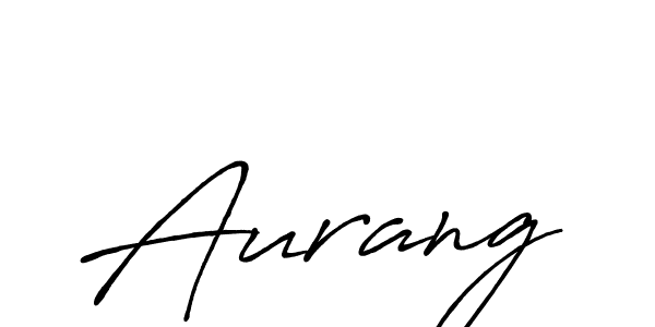 How to make Aurang signature? Antro_Vectra_Bolder is a professional autograph style. Create handwritten signature for Aurang name. Aurang signature style 7 images and pictures png