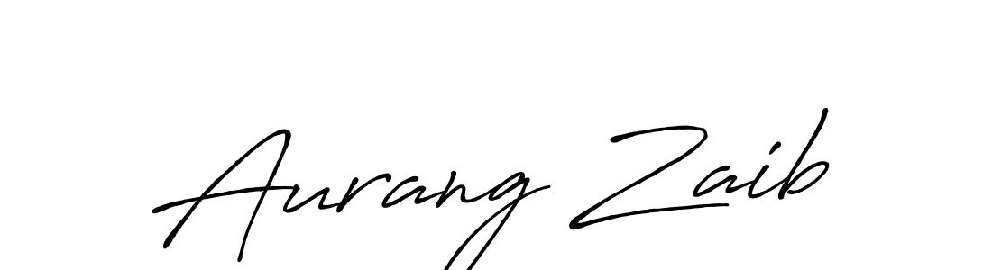 How to make Aurang Zaib signature? Antro_Vectra_Bolder is a professional autograph style. Create handwritten signature for Aurang Zaib name. Aurang Zaib signature style 7 images and pictures png