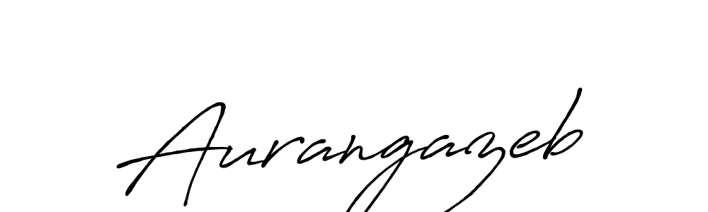 Design your own signature with our free online signature maker. With this signature software, you can create a handwritten (Antro_Vectra_Bolder) signature for name Aurangazeb. Aurangazeb signature style 7 images and pictures png