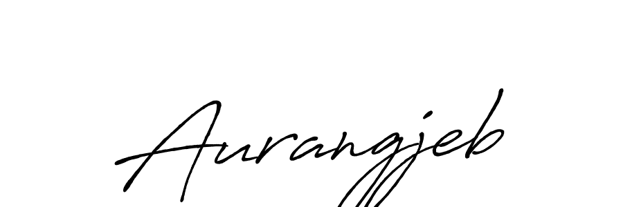 Make a beautiful signature design for name Aurangjeb. With this signature (Antro_Vectra_Bolder) style, you can create a handwritten signature for free. Aurangjeb signature style 7 images and pictures png