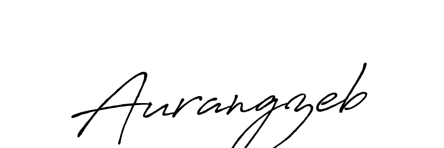 Make a beautiful signature design for name Aurangzeb. With this signature (Antro_Vectra_Bolder) style, you can create a handwritten signature for free. Aurangzeb signature style 7 images and pictures png