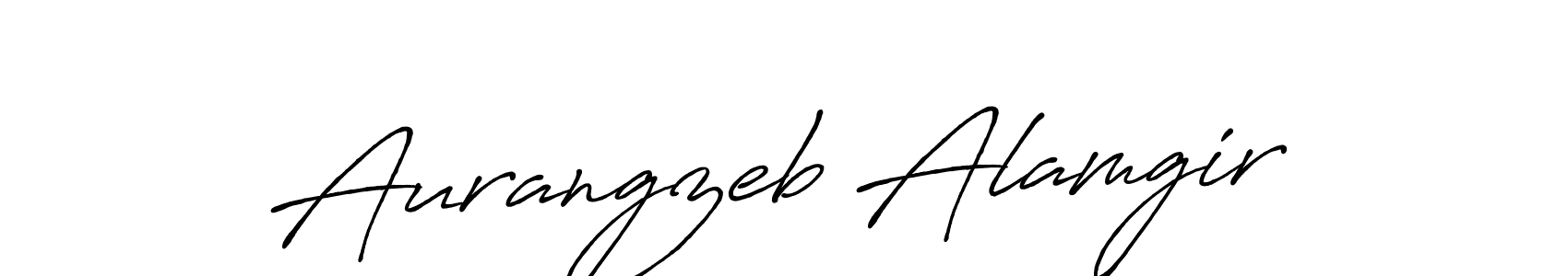 How to make Aurangzeb Alamgir name signature. Use Antro_Vectra_Bolder style for creating short signs online. This is the latest handwritten sign. Aurangzeb Alamgir signature style 7 images and pictures png