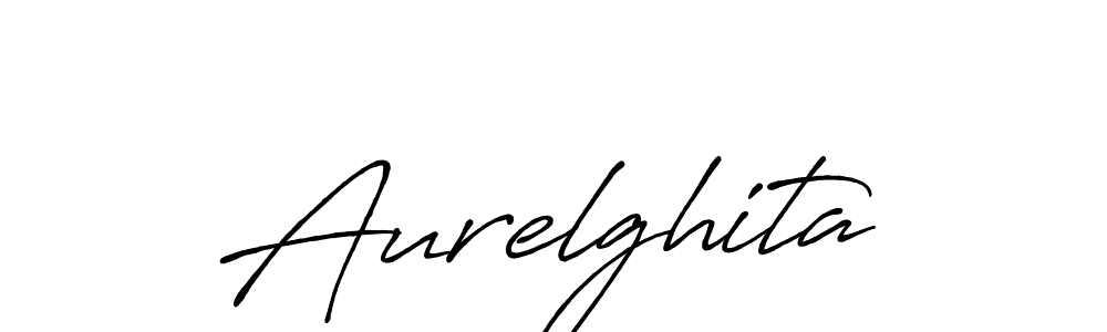 Create a beautiful signature design for name Aurelghita. With this signature (Antro_Vectra_Bolder) fonts, you can make a handwritten signature for free. Aurelghita signature style 7 images and pictures png