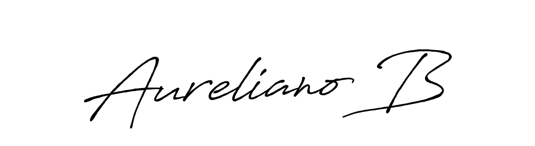Here are the top 10 professional signature styles for the name Aureliano B. These are the best autograph styles you can use for your name. Aureliano B signature style 7 images and pictures png
