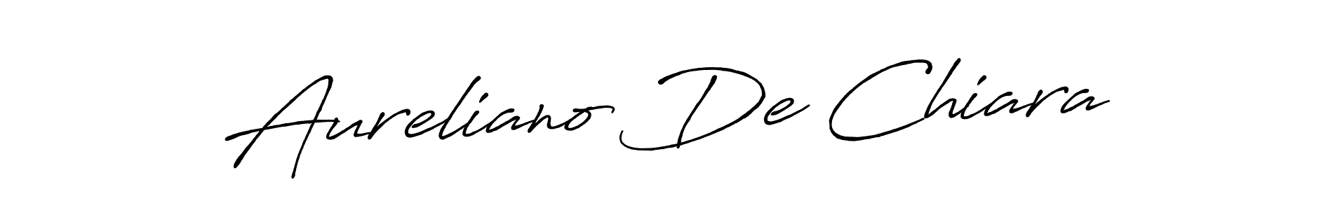 Antro_Vectra_Bolder is a professional signature style that is perfect for those who want to add a touch of class to their signature. It is also a great choice for those who want to make their signature more unique. Get Aureliano De Chiara name to fancy signature for free. Aureliano De Chiara signature style 7 images and pictures png