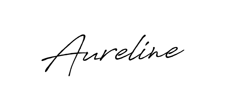 Create a beautiful signature design for name Aureline. With this signature (Antro_Vectra_Bolder) fonts, you can make a handwritten signature for free. Aureline signature style 7 images and pictures png