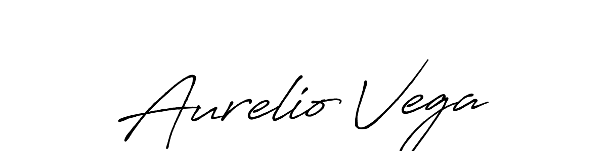 Also You can easily find your signature by using the search form. We will create Aurelio Vega name handwritten signature images for you free of cost using Antro_Vectra_Bolder sign style. Aurelio Vega signature style 7 images and pictures png