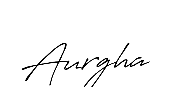 Design your own signature with our free online signature maker. With this signature software, you can create a handwritten (Antro_Vectra_Bolder) signature for name Aurgha. Aurgha signature style 7 images and pictures png