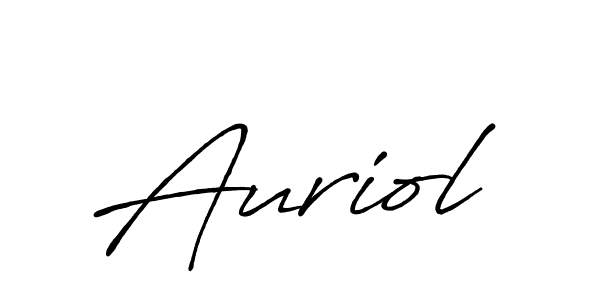 Also we have Auriol name is the best signature style. Create professional handwritten signature collection using Antro_Vectra_Bolder autograph style. Auriol signature style 7 images and pictures png