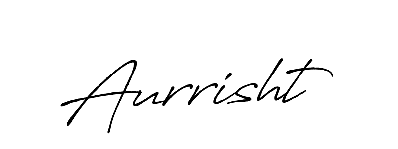 Once you've used our free online signature maker to create your best signature Antro_Vectra_Bolder style, it's time to enjoy all of the benefits that Aurrisht name signing documents. Aurrisht signature style 7 images and pictures png