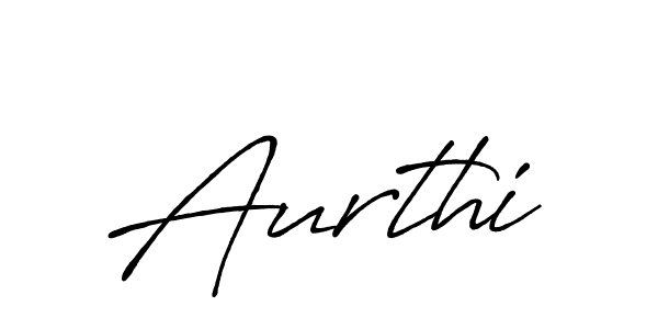 Here are the top 10 professional signature styles for the name Aurthi. These are the best autograph styles you can use for your name. Aurthi signature style 7 images and pictures png
