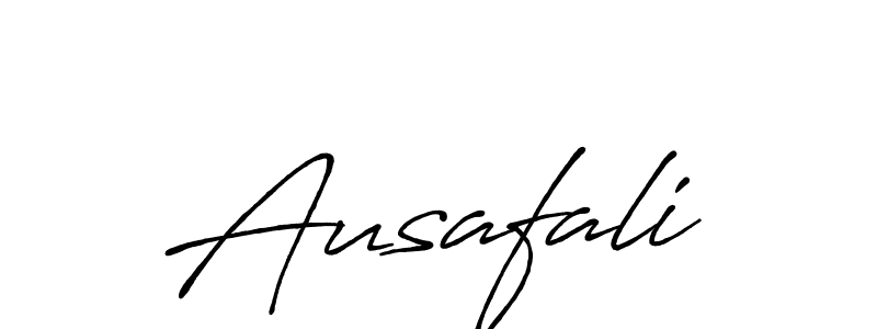 Also You can easily find your signature by using the search form. We will create Ausafali name handwritten signature images for you free of cost using Antro_Vectra_Bolder sign style. Ausafali signature style 7 images and pictures png