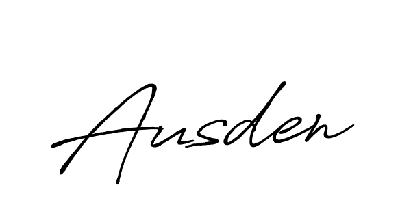 It looks lik you need a new signature style for name Ausden. Design unique handwritten (Antro_Vectra_Bolder) signature with our free signature maker in just a few clicks. Ausden signature style 7 images and pictures png