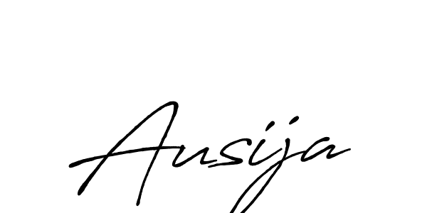 Also You can easily find your signature by using the search form. We will create Ausija name handwritten signature images for you free of cost using Antro_Vectra_Bolder sign style. Ausija signature style 7 images and pictures png