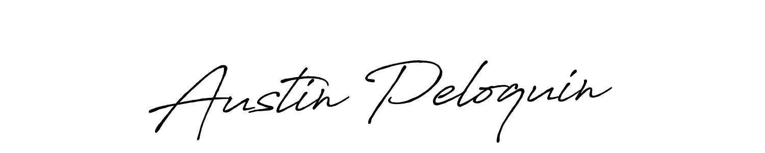 Also we have Austin Peloquin name is the best signature style. Create professional handwritten signature collection using Antro_Vectra_Bolder autograph style. Austin Peloquin signature style 7 images and pictures png