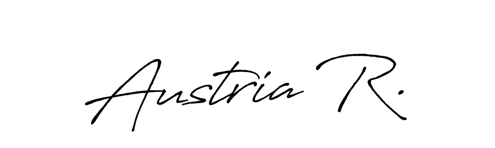 How to Draw Austria R. signature style? Antro_Vectra_Bolder is a latest design signature styles for name Austria R.. Austria R. signature style 7 images and pictures png