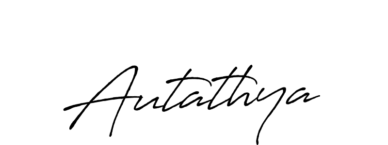 Similarly Antro_Vectra_Bolder is the best handwritten signature design. Signature creator online .You can use it as an online autograph creator for name Autathya. Autathya signature style 7 images and pictures png
