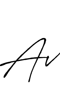 Also You can easily find your signature by using the search form. We will create Av name handwritten signature images for you free of cost using Antro_Vectra_Bolder sign style. Av signature style 7 images and pictures png