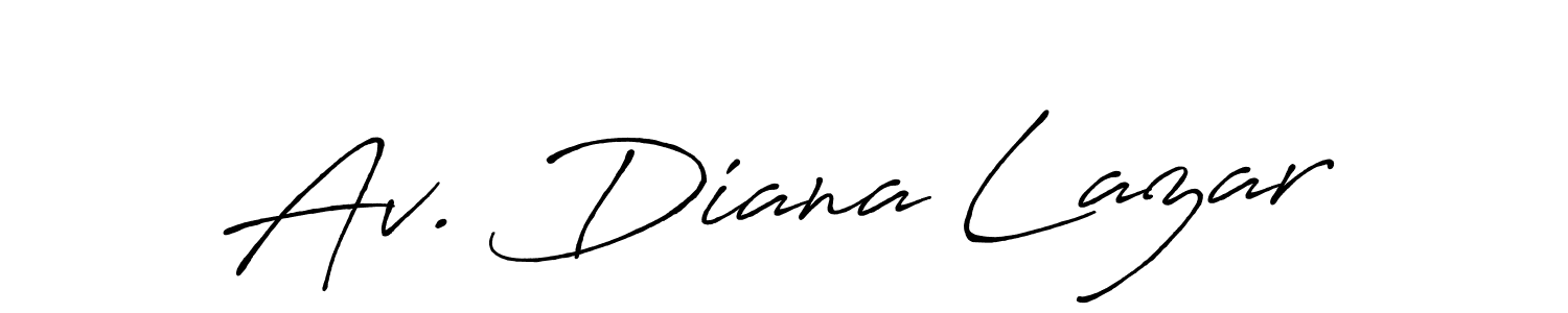 This is the best signature style for the Av. Diana Lazar name. Also you like these signature font (Antro_Vectra_Bolder). Mix name signature. Av. Diana Lazar signature style 7 images and pictures png