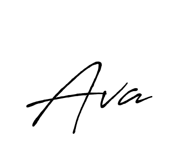 It looks lik you need a new signature style for name Ava . Design unique handwritten (Antro_Vectra_Bolder) signature with our free signature maker in just a few clicks. Ava  signature style 7 images and pictures png