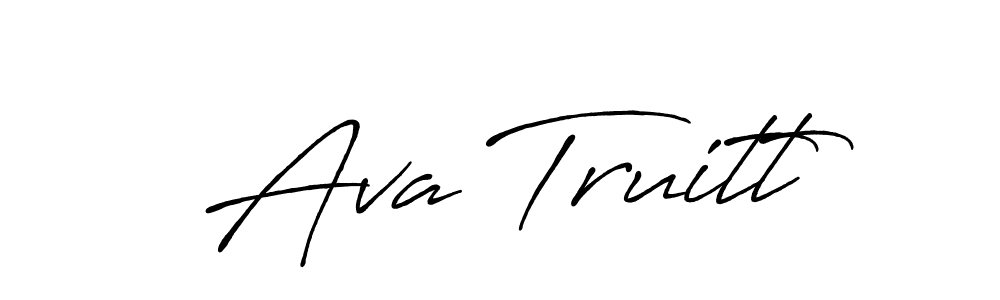 Similarly Antro_Vectra_Bolder is the best handwritten signature design. Signature creator online .You can use it as an online autograph creator for name Ava Truitt. Ava Truitt signature style 7 images and pictures png