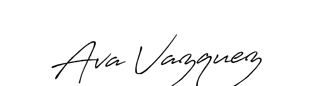 See photos of Ava Vazquez official signature by Spectra . Check more albums & portfolios. Read reviews & check more about Antro_Vectra_Bolder font. Ava Vazquez signature style 7 images and pictures png