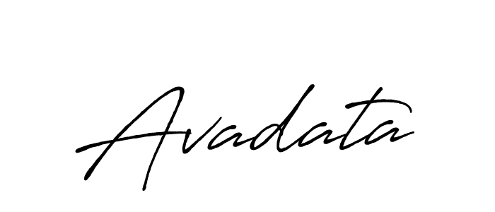 Once you've used our free online signature maker to create your best signature Antro_Vectra_Bolder style, it's time to enjoy all of the benefits that Avadata name signing documents. Avadata signature style 7 images and pictures png