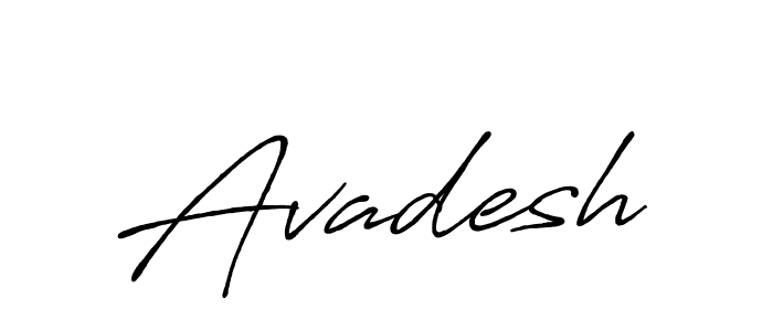 Also we have Avadesh name is the best signature style. Create professional handwritten signature collection using Antro_Vectra_Bolder autograph style. Avadesh signature style 7 images and pictures png