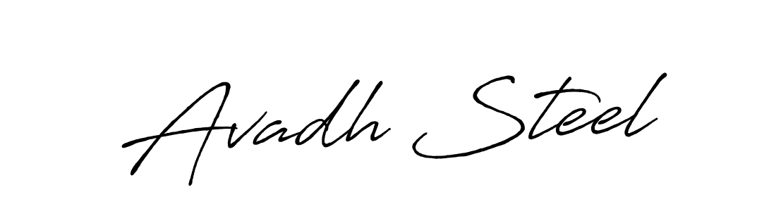 Antro_Vectra_Bolder is a professional signature style that is perfect for those who want to add a touch of class to their signature. It is also a great choice for those who want to make their signature more unique. Get Avadh Steel name to fancy signature for free. Avadh Steel signature style 7 images and pictures png