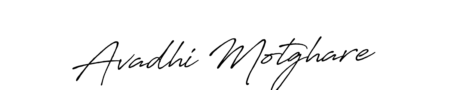 You can use this online signature creator to create a handwritten signature for the name Avadhi Motghare. This is the best online autograph maker. Avadhi Motghare signature style 7 images and pictures png