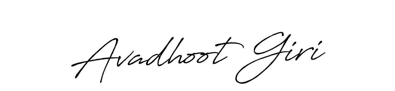 Also You can easily find your signature by using the search form. We will create Avadhoot Giri name handwritten signature images for you free of cost using Antro_Vectra_Bolder sign style. Avadhoot Giri signature style 7 images and pictures png