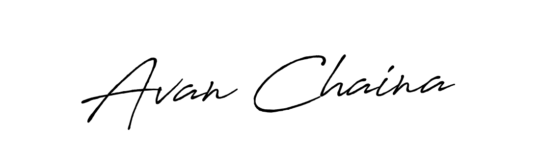 How to Draw Avan Chaina signature style? Antro_Vectra_Bolder is a latest design signature styles for name Avan Chaina. Avan Chaina signature style 7 images and pictures png