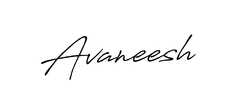 Make a beautiful signature design for name Avaneesh. With this signature (Antro_Vectra_Bolder) style, you can create a handwritten signature for free. Avaneesh signature style 7 images and pictures png