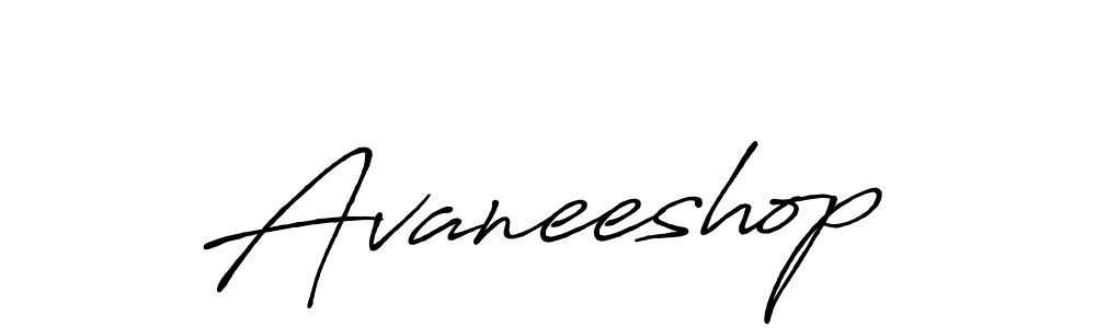 The best way (Antro_Vectra_Bolder) to make a short signature is to pick only two or three words in your name. The name Avaneeshop include a total of six letters. For converting this name. Avaneeshop signature style 7 images and pictures png