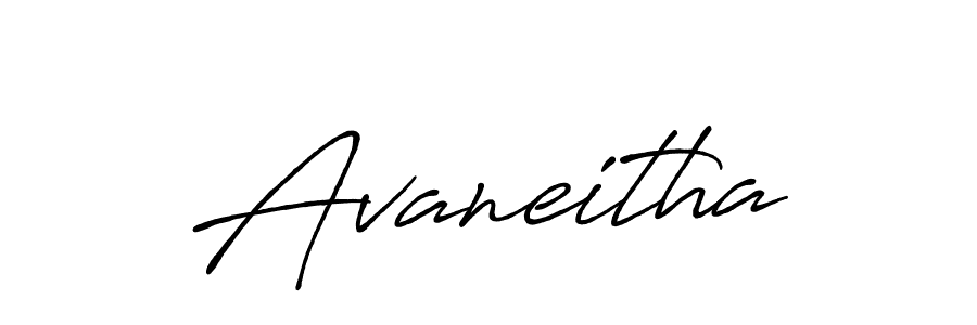 The best way (Antro_Vectra_Bolder) to make a short signature is to pick only two or three words in your name. The name Avaneitha include a total of six letters. For converting this name. Avaneitha signature style 7 images and pictures png