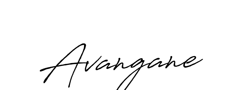 It looks lik you need a new signature style for name Avangane. Design unique handwritten (Antro_Vectra_Bolder) signature with our free signature maker in just a few clicks. Avangane signature style 7 images and pictures png