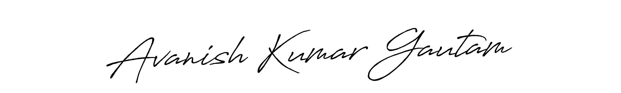 Make a short Avanish Kumar Gautam signature style. Manage your documents anywhere anytime using Antro_Vectra_Bolder. Create and add eSignatures, submit forms, share and send files easily. Avanish Kumar Gautam signature style 7 images and pictures png