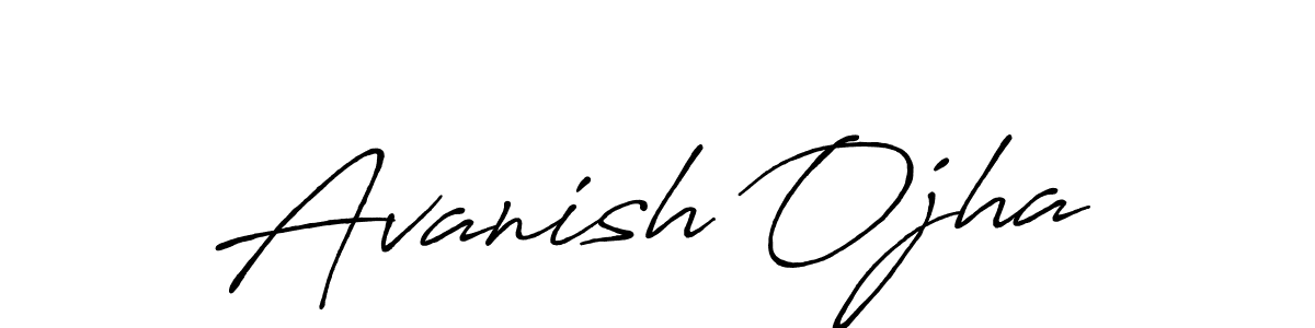 if you are searching for the best signature style for your name Avanish Ojha. so please give up your signature search. here we have designed multiple signature styles  using Antro_Vectra_Bolder. Avanish Ojha signature style 7 images and pictures png