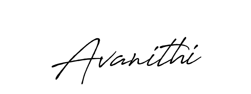 Make a beautiful signature design for name Avanithi. Use this online signature maker to create a handwritten signature for free. Avanithi signature style 7 images and pictures png