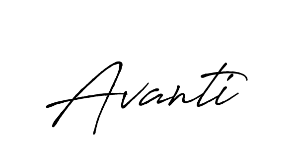 You should practise on your own different ways (Antro_Vectra_Bolder) to write your name (Avanti) in signature. don't let someone else do it for you. Avanti signature style 7 images and pictures png